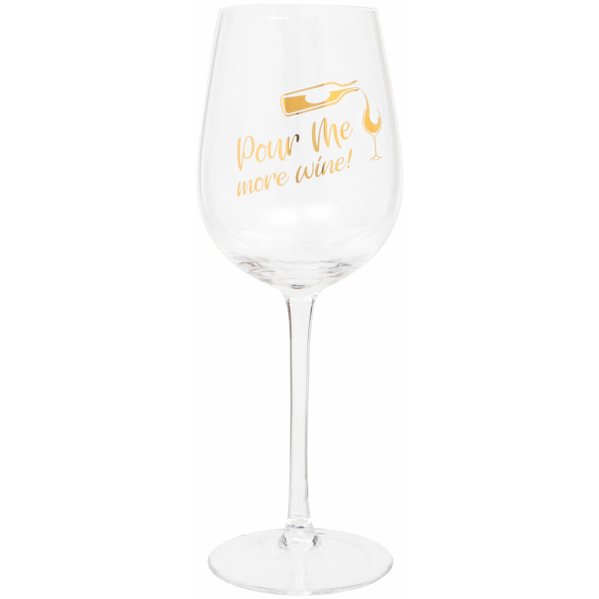 &#39;Pour Me&#39; Wine Glass