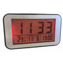 LCD 12cm Alarm Clock - Black