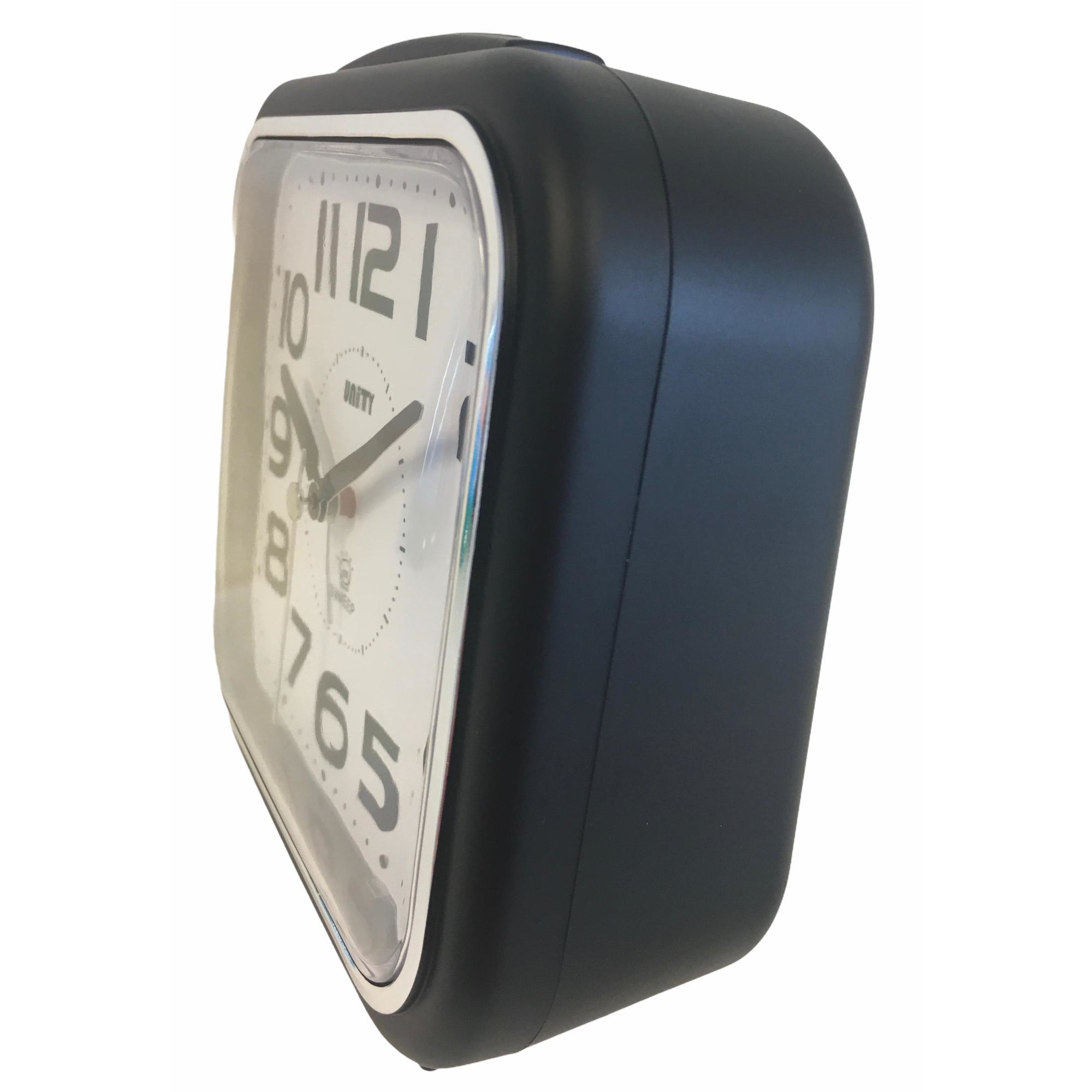 Large Bold Alarm Clock in Black