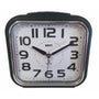 Large 14.5cm Bold Alarm Clock - Black