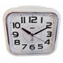 Large 14.5cm Bold Alarm Clock - White