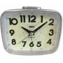 Super Luminous 12cm Alarm Clock - Black