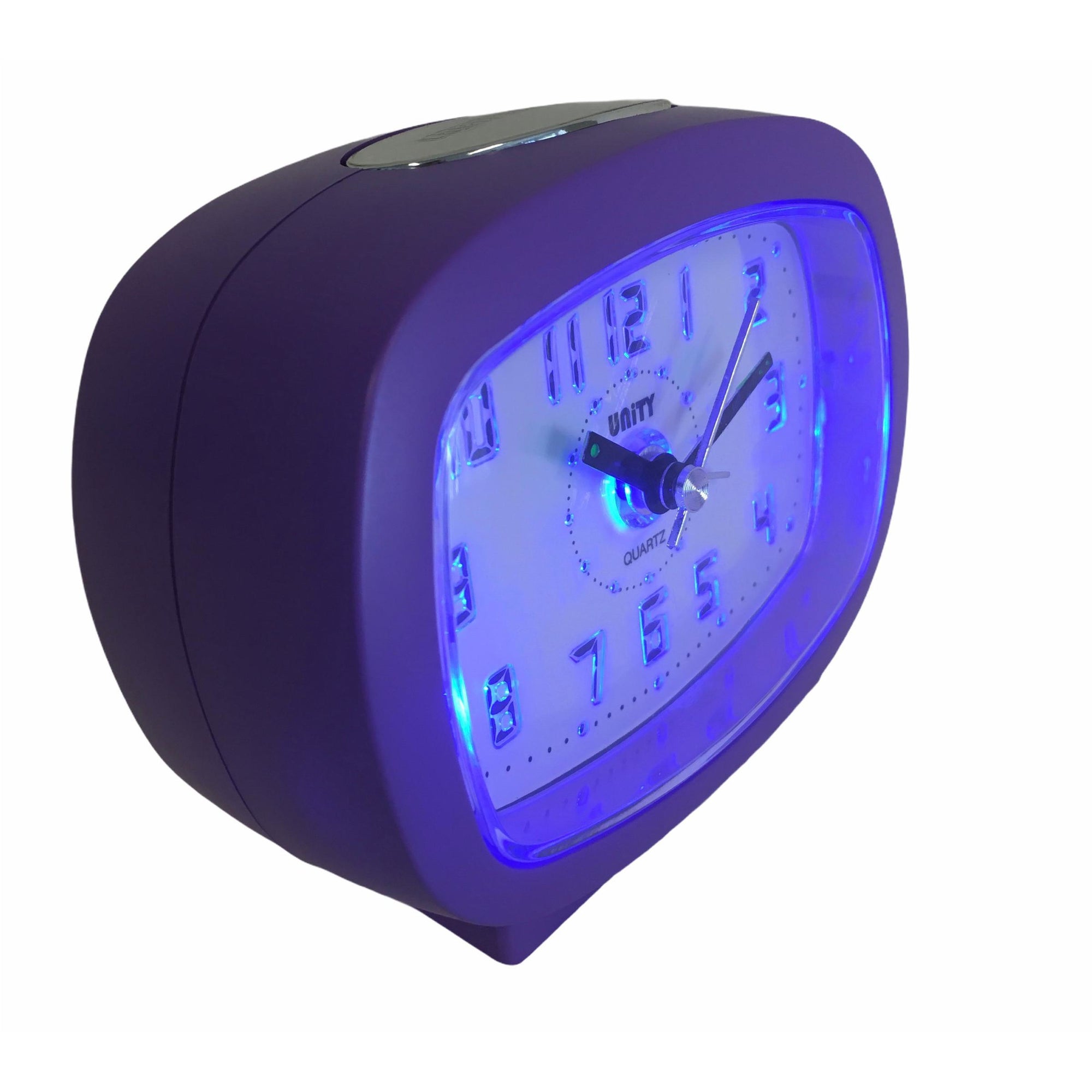 Beep Alarm Clock in Purple