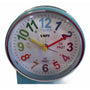 Children's 9.5cm Alarm Clock - Baby Blue