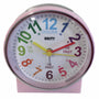 Children's 9.5cm Alarm Clock - Baby Pink