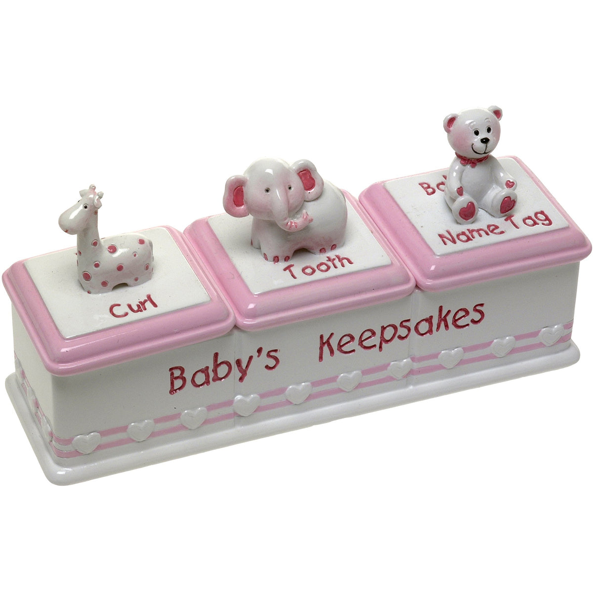 Baby Girl Keepsake Box