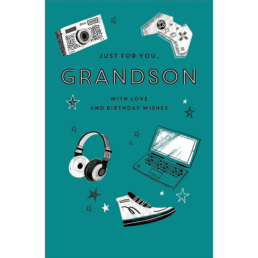 Grandson Birthday Greetings Card