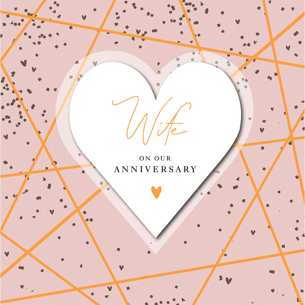 Wife Anniversary Greetings Card