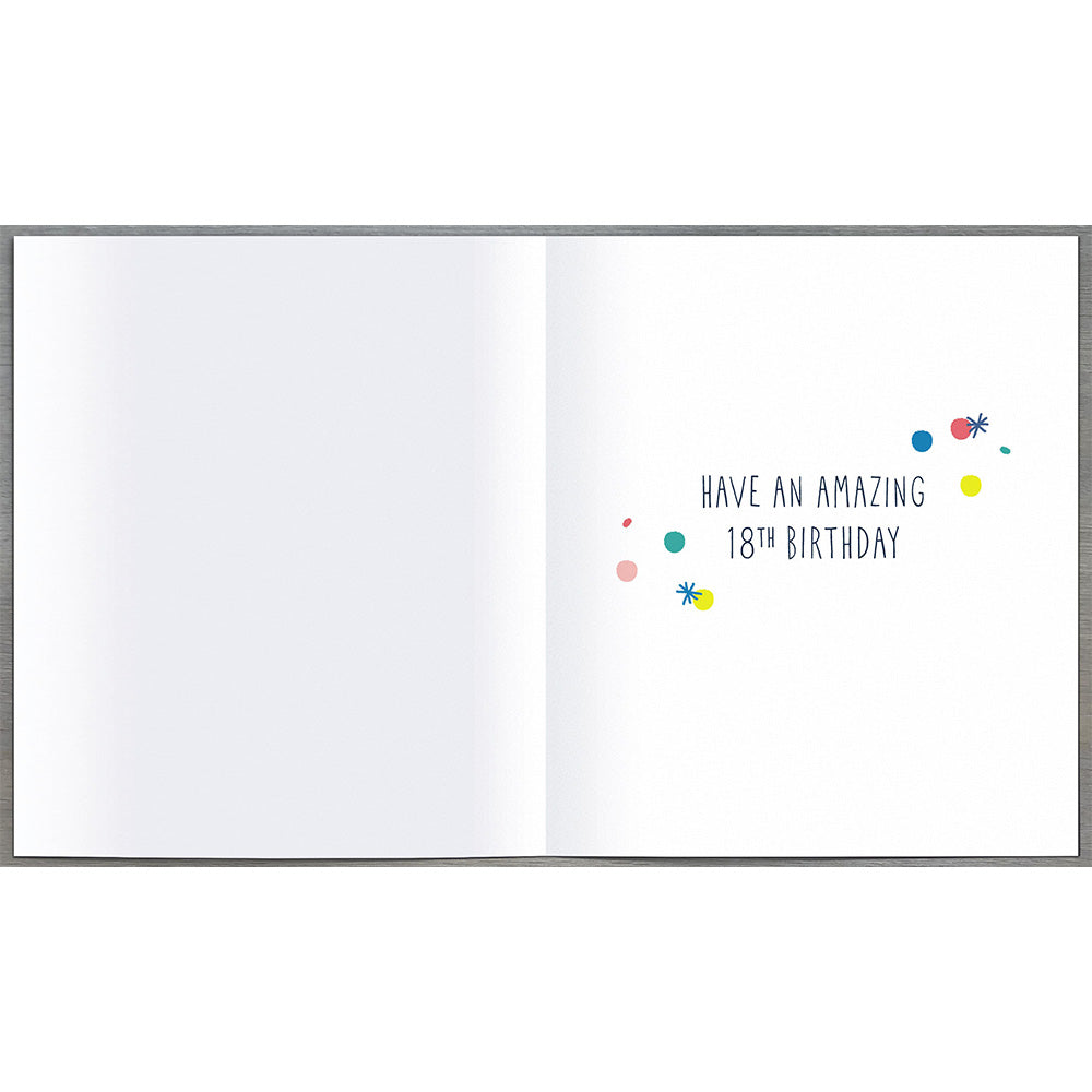 18 Neon Birthday Greetings Card