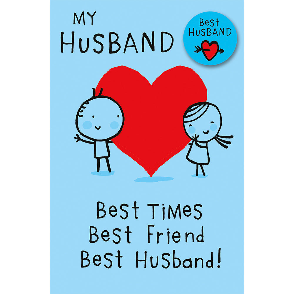 Husband Birthday Greetings Card