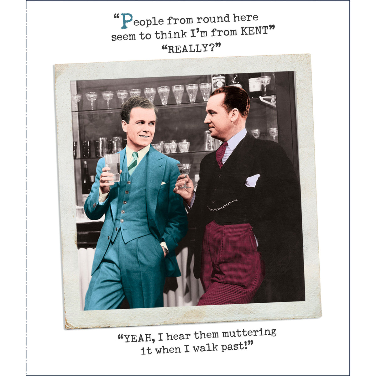 Posh Humour Birthday Greetings Card