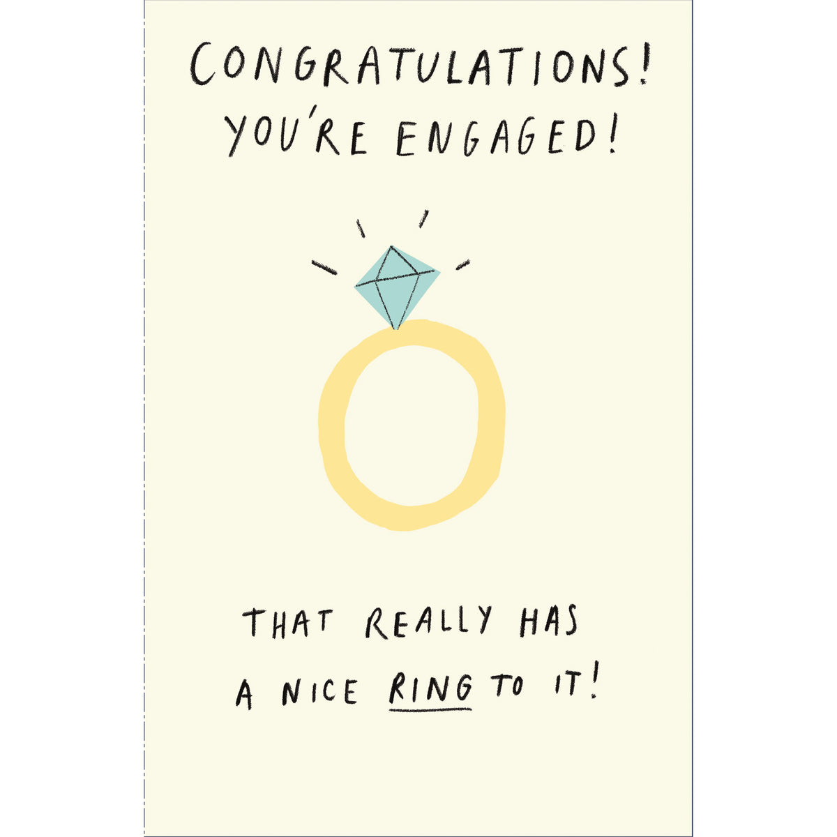 Congratulations! You&#39;re Engaged! Greetings Card