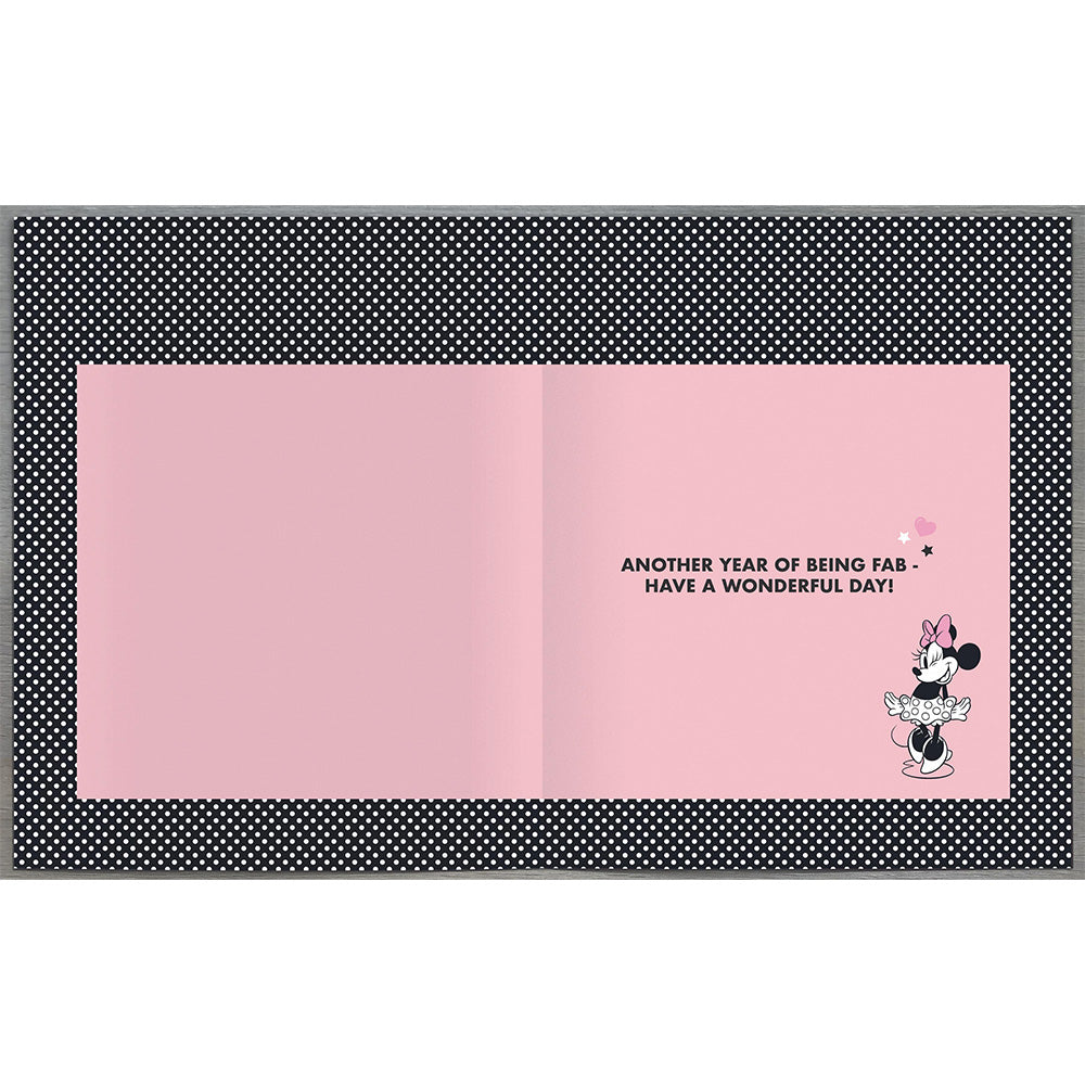 Happy 6th Birthday Minnie Greetings Card