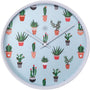 NeXtime 30cm Wall Clock - Green Cactus