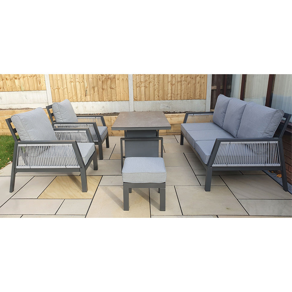 Bettina 7 Seat Sofa Dining Set