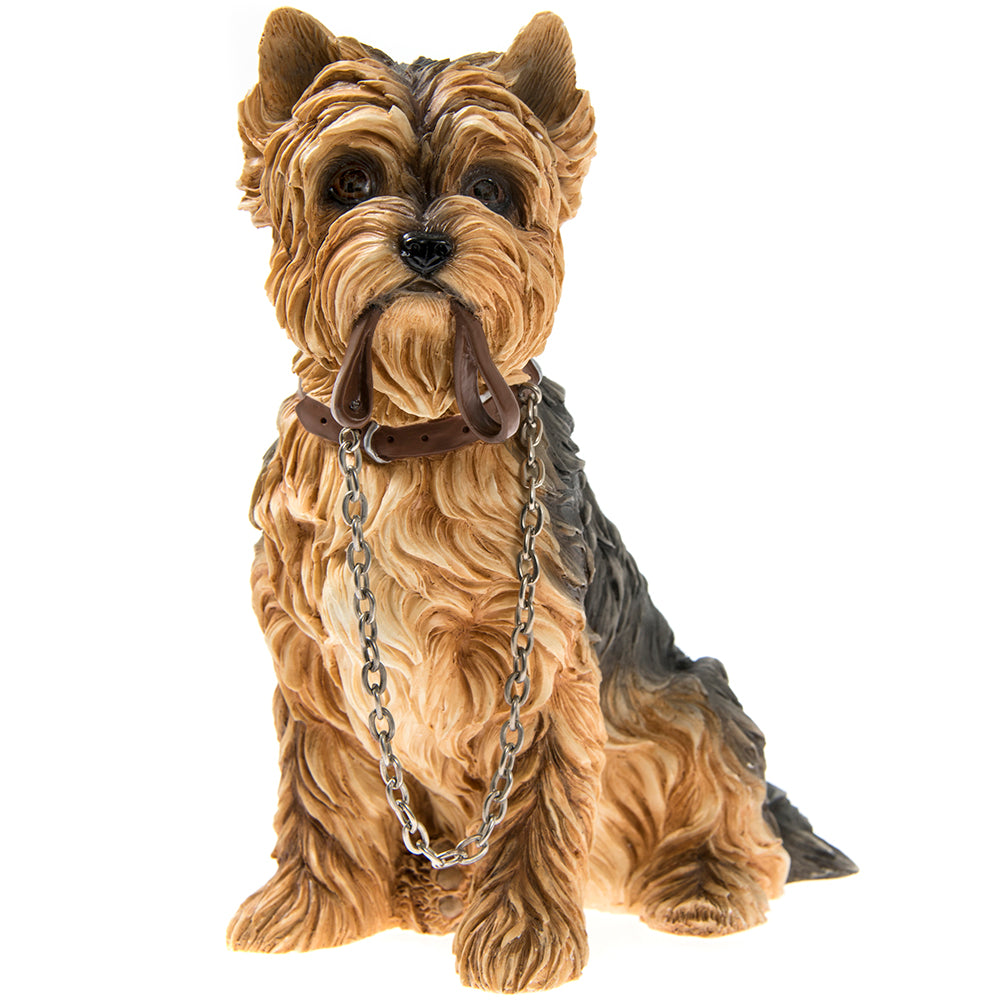 Walkies Yorkshire Terrier Sitting Dog Figurine