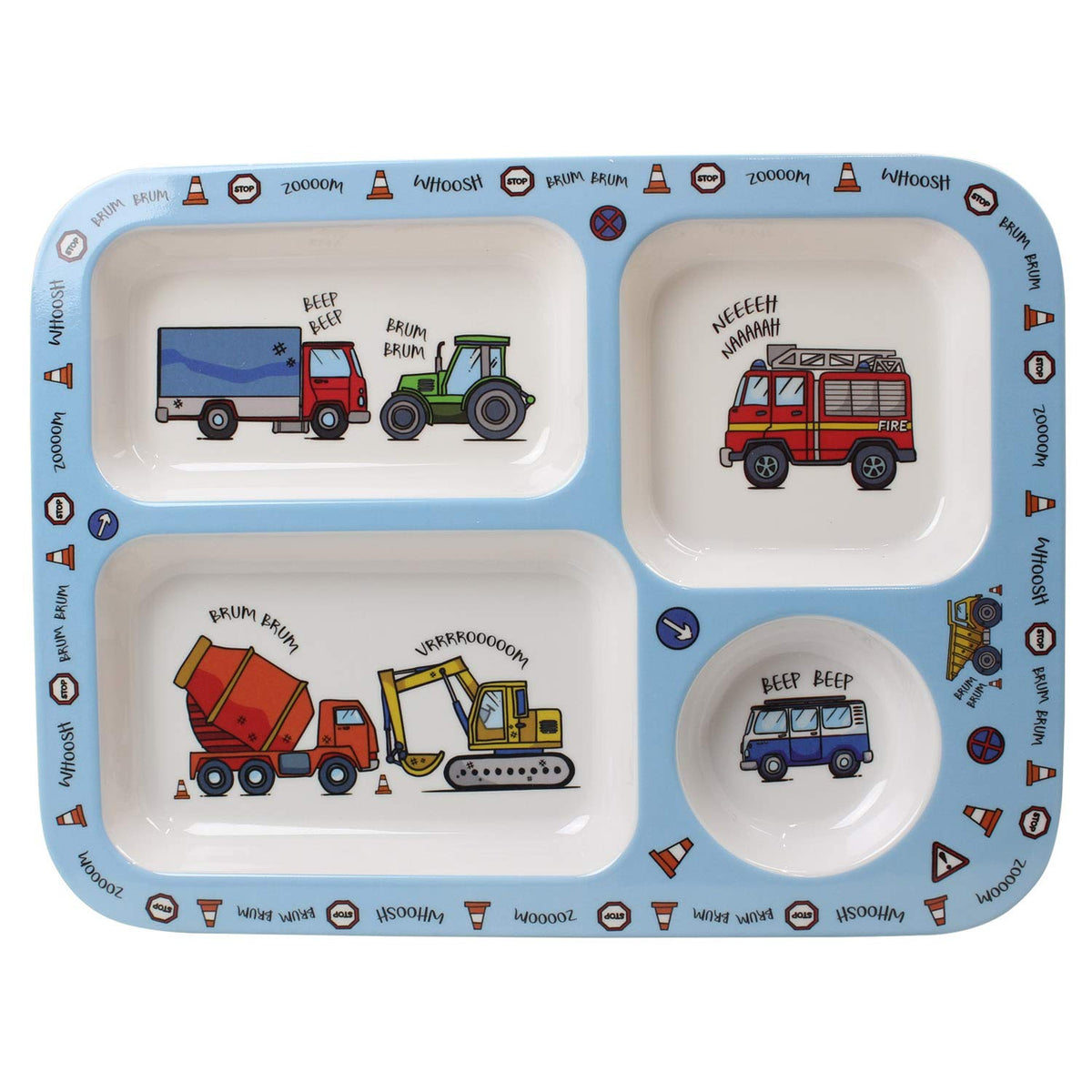 Vehicle Design Melamine Children&#39;s Tray