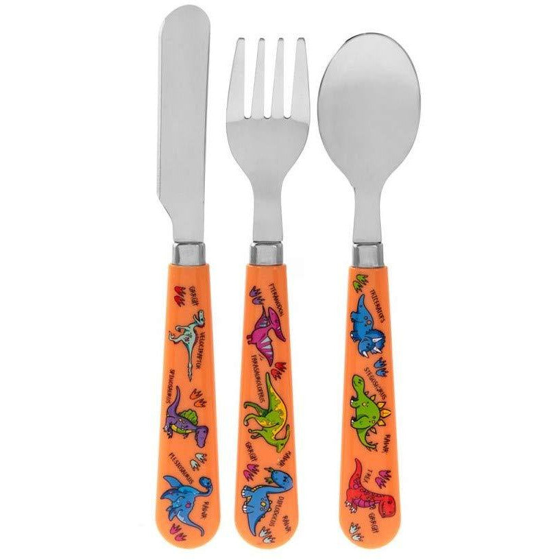 Dinosaur Design Baby Cutlery Set