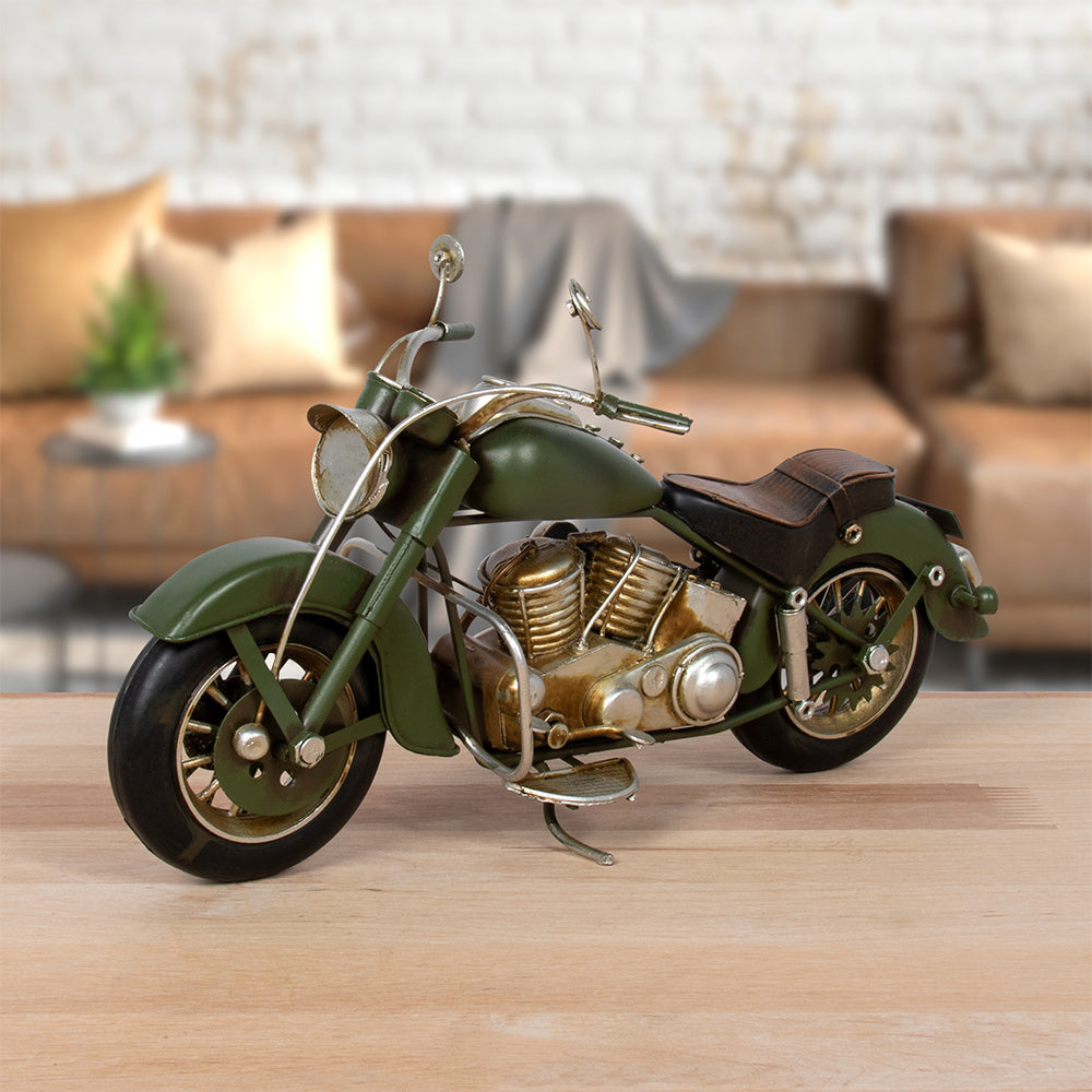 Vintage Motorcycle Ornament