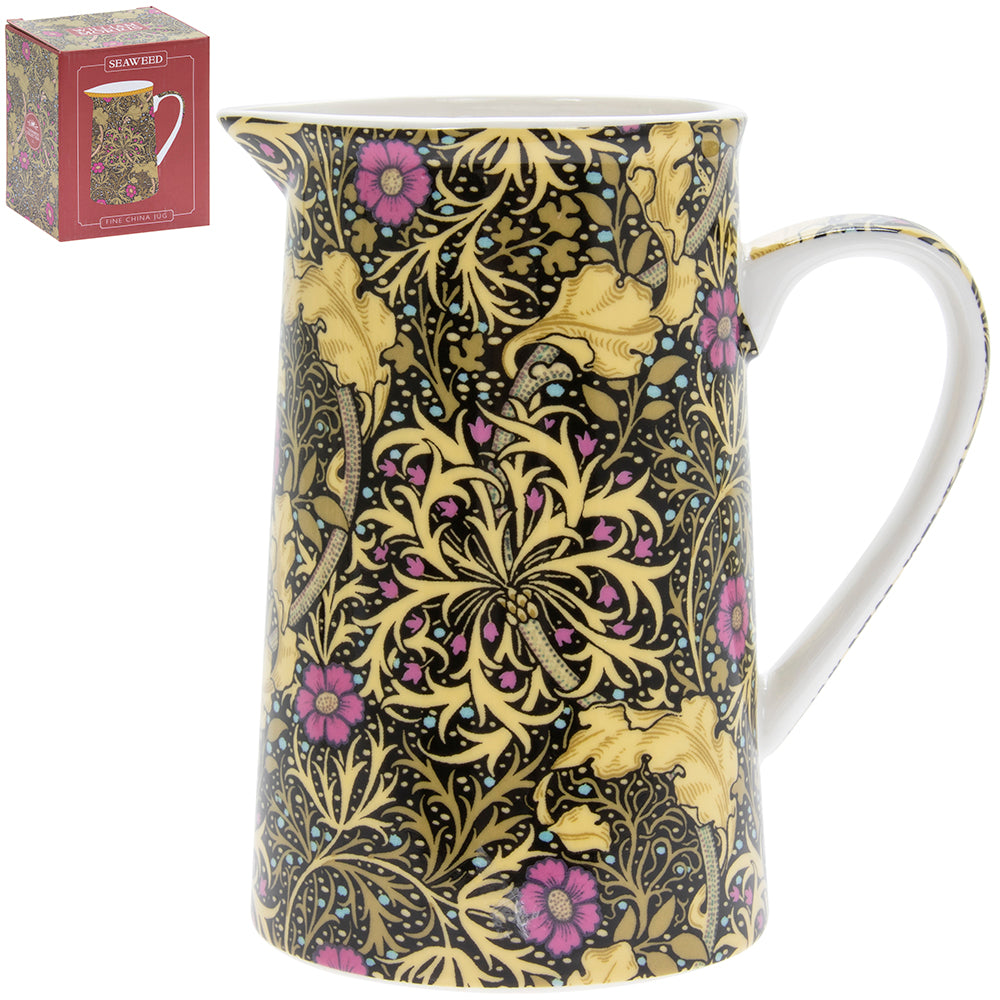 William Morris Seaweed Design Jug