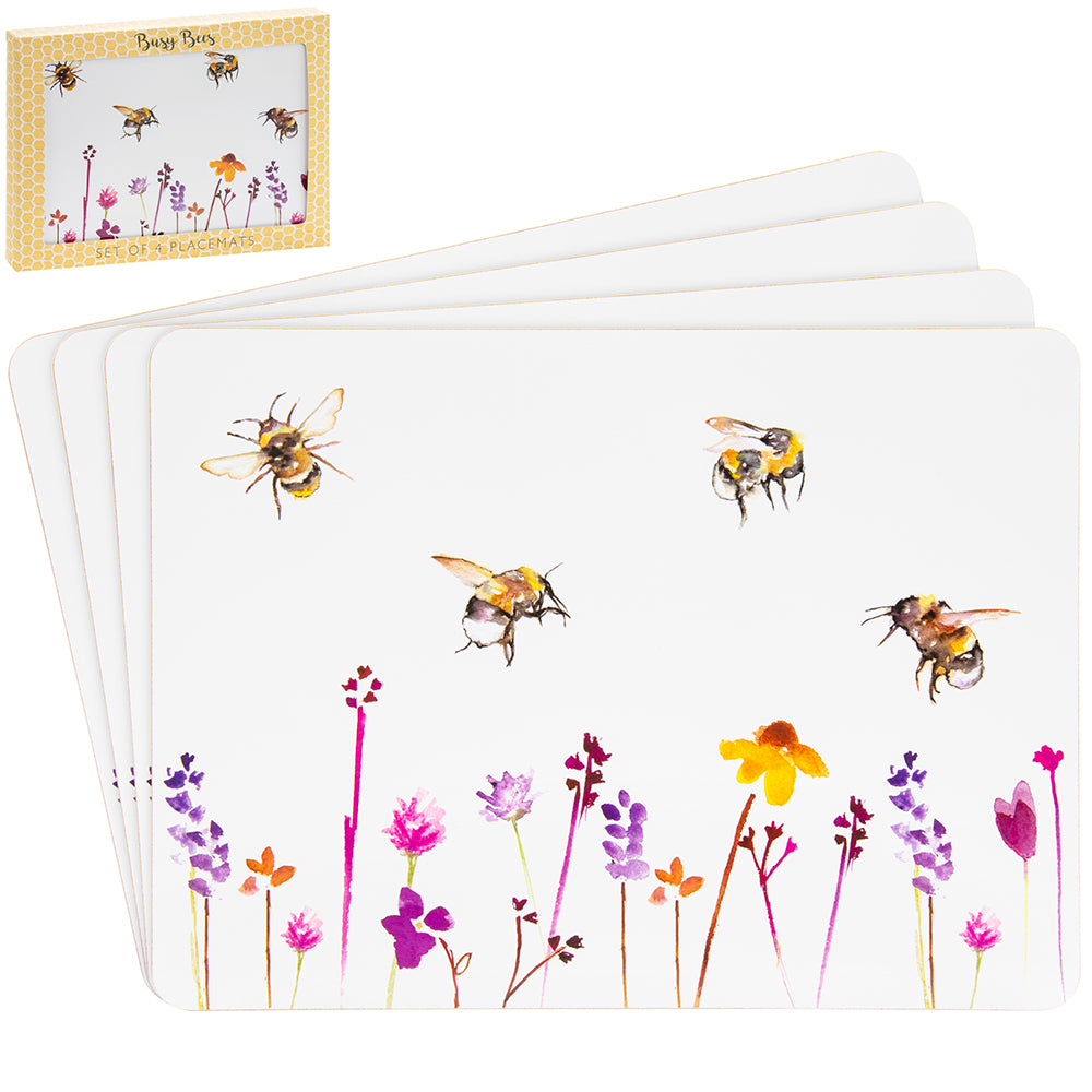 Busy Bees Placemats Set of 4