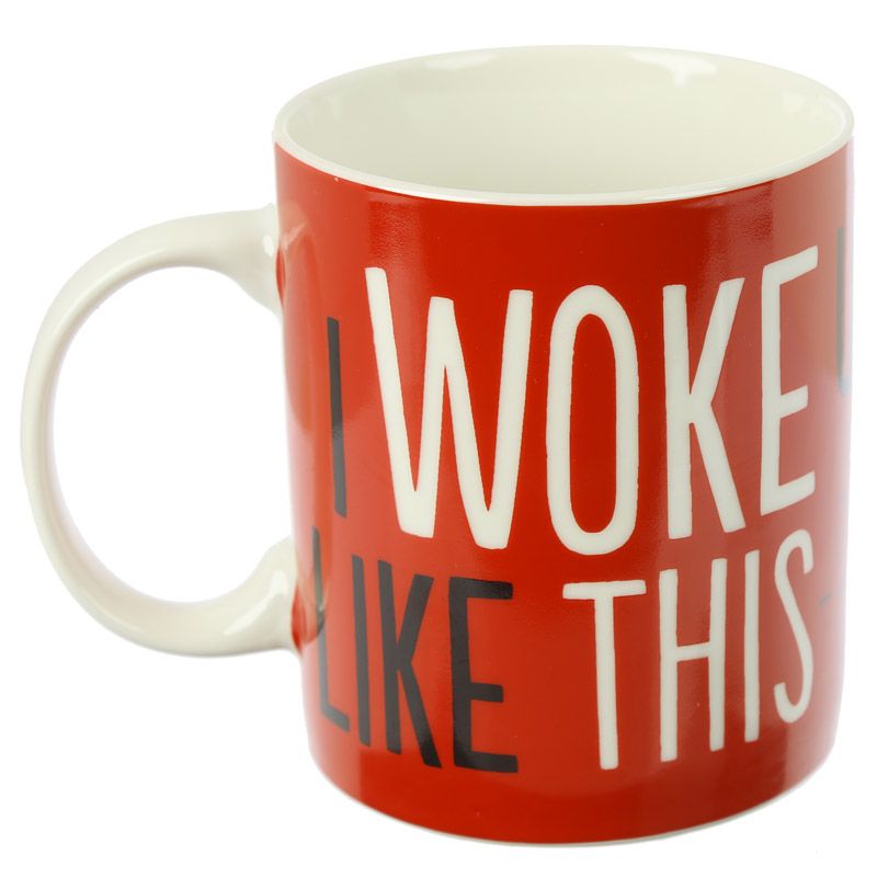 I Woke Up Like This - Simon&#39;s Cat Porcelain Mug