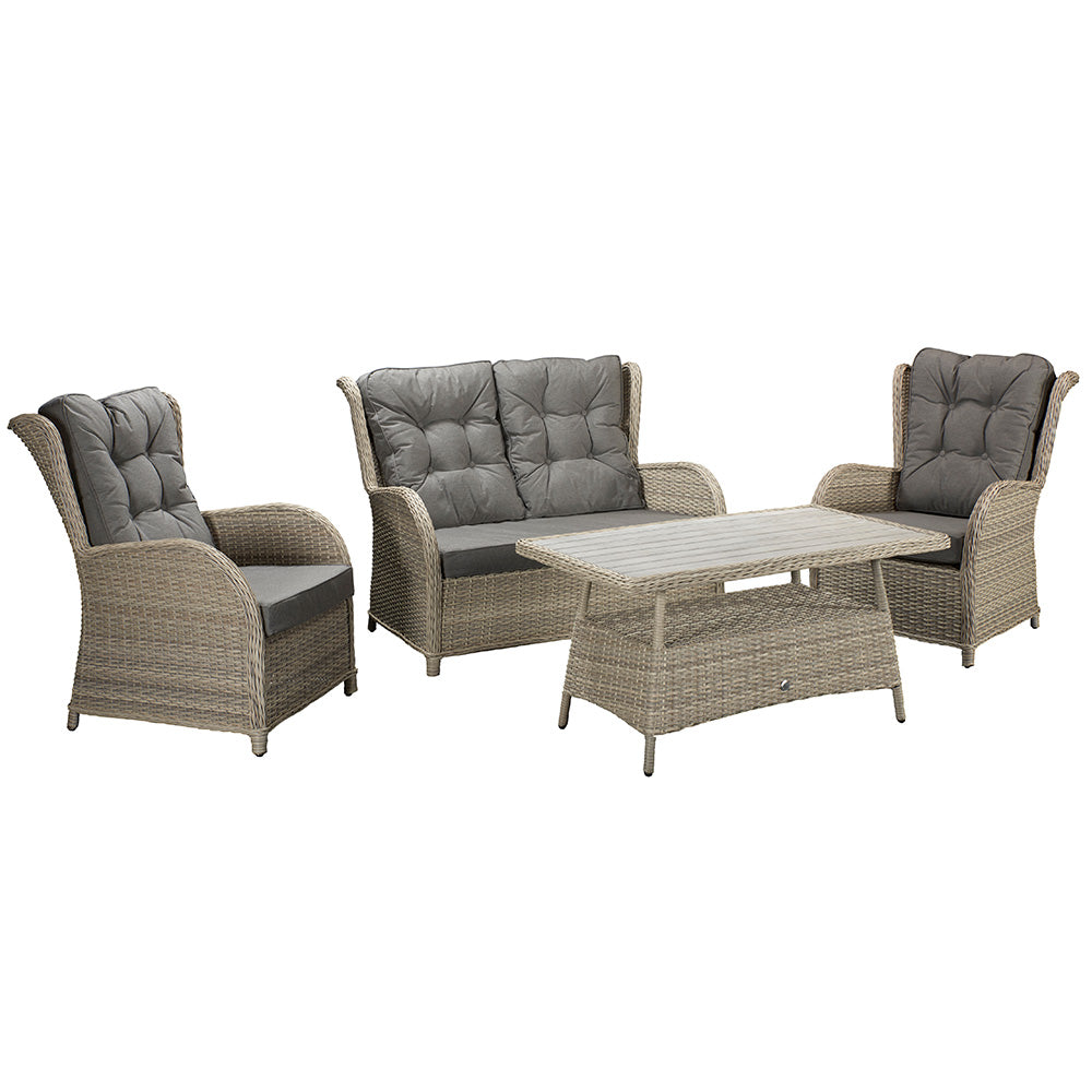 Meghan 4 Seat Sofa Set