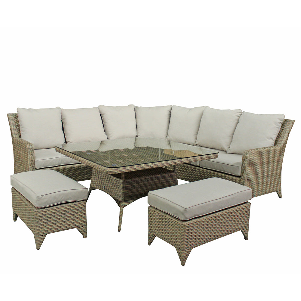 Sarah Corner Sofa Dining Set