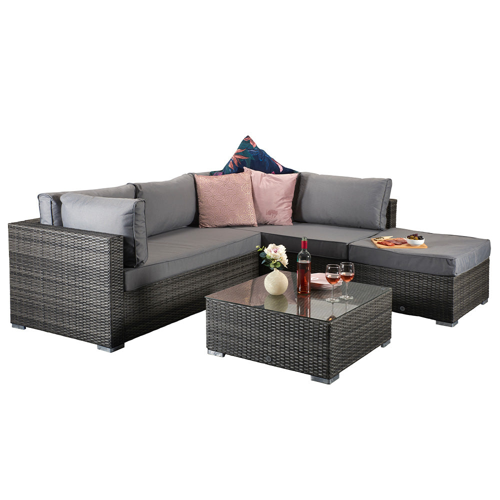 Savanah Corner Sofa and Coffee Table