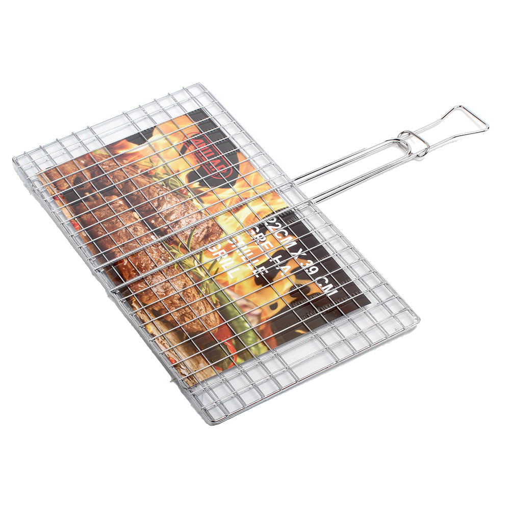 Barbecue Grill Basket Turner 22x39cm