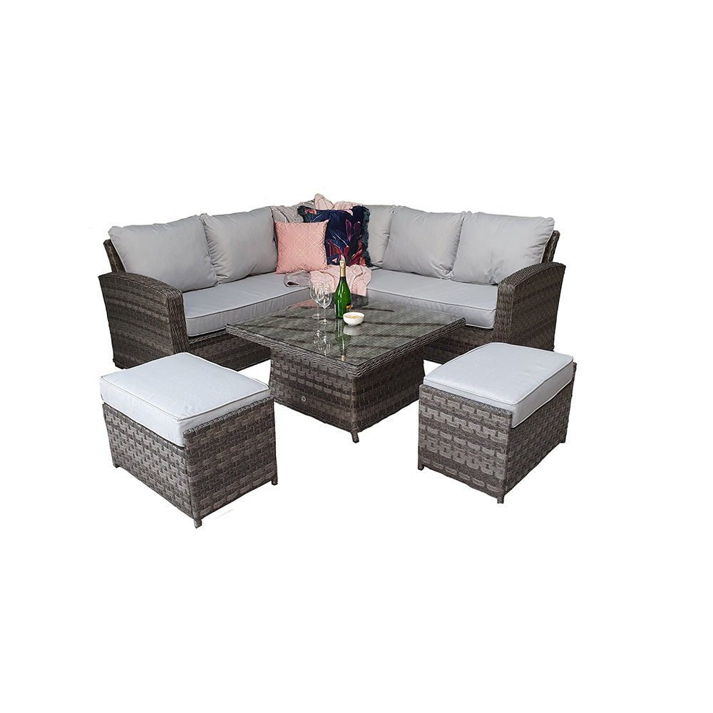 Grace Corner Sofa Dining Set with Lift Table