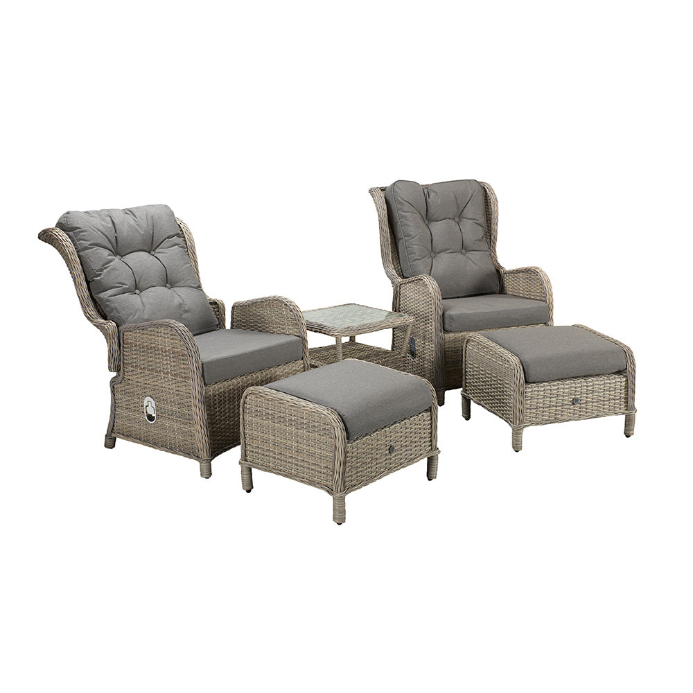 Meghan Reclining Lounge Set